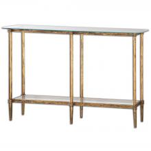  24421 - Elenio Glass Console Table